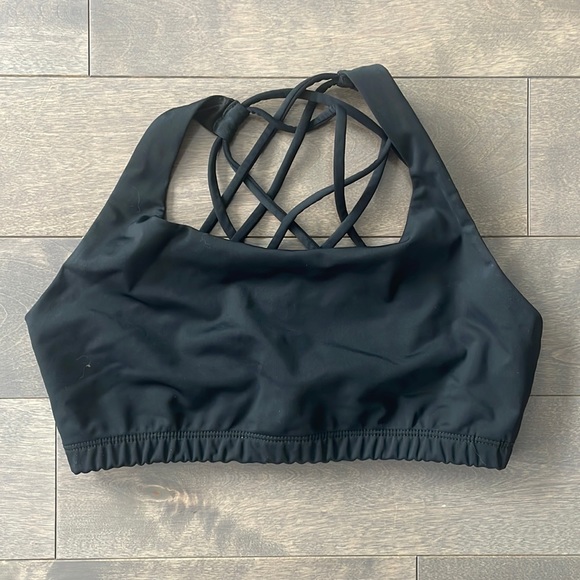 Onzie black sports bra - Picture 1 of 3